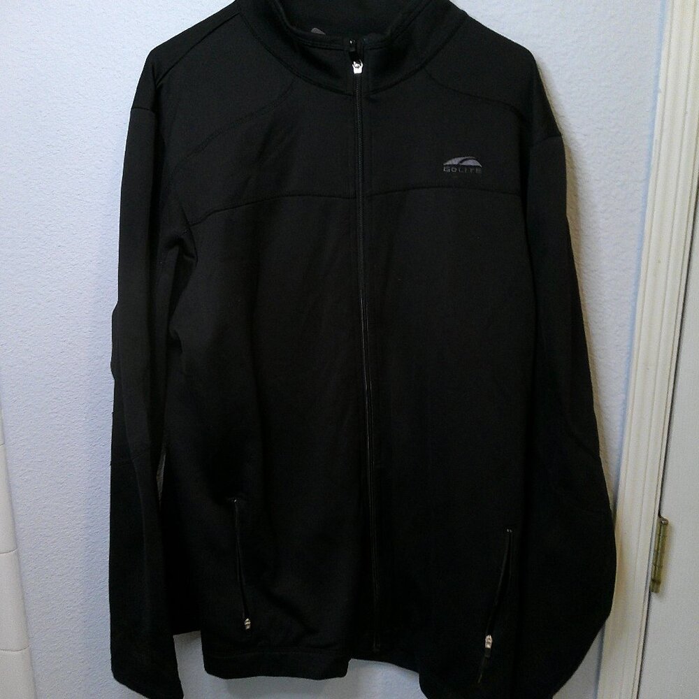 Golite pro  tech jacket leece lined rare mens large